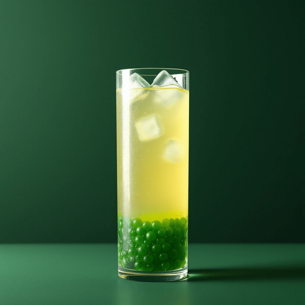 Groene appel-limonade