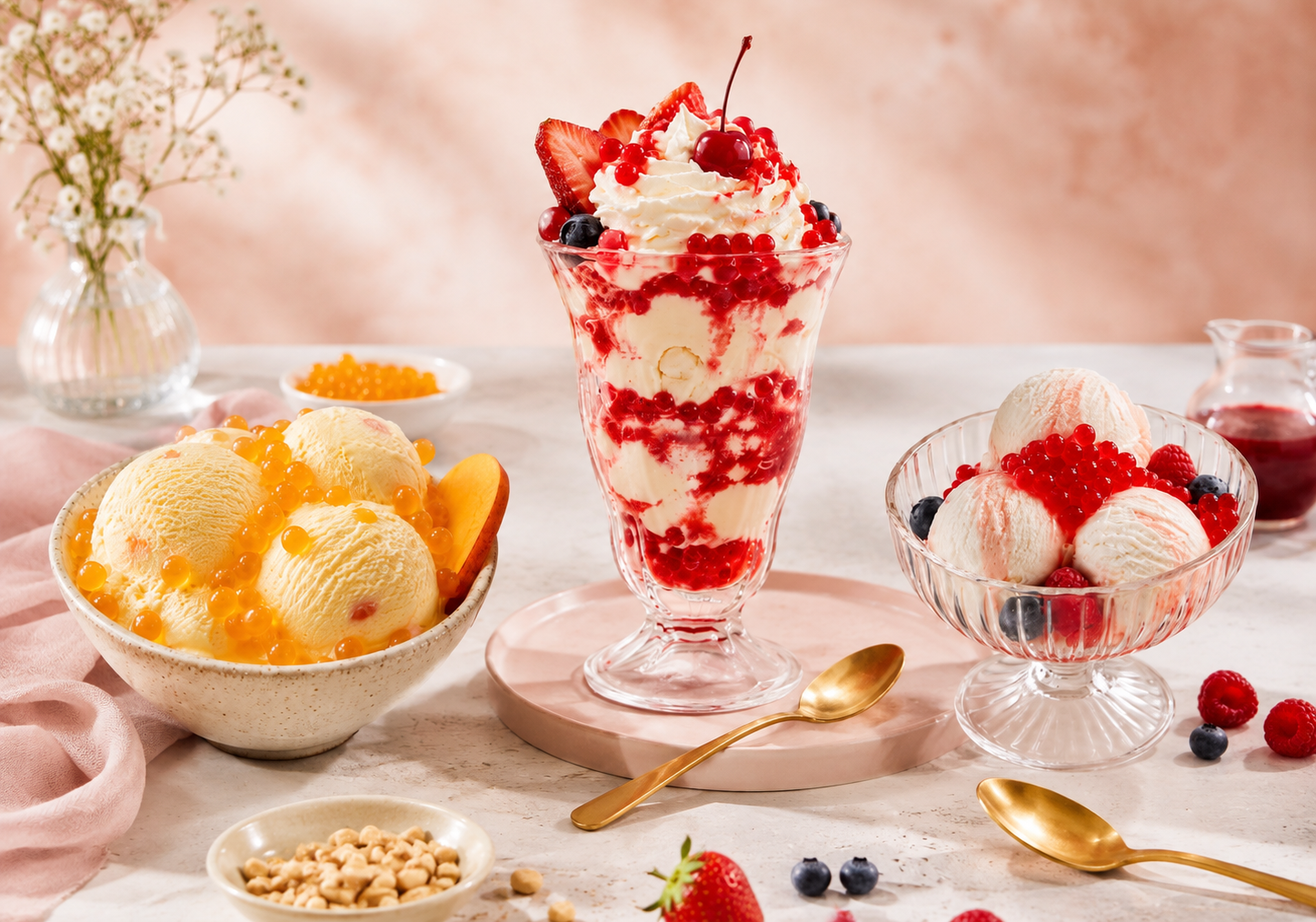 Popping Boba for Ice Cream and Sundaes at Home