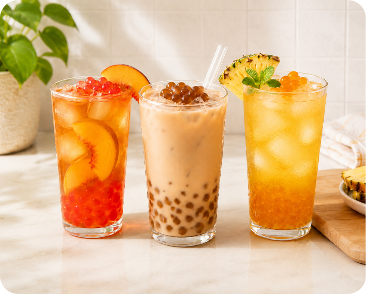 Bubble tea + boba